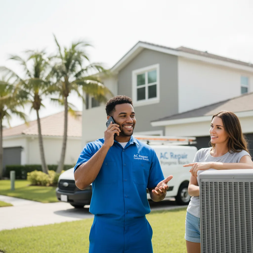 AC Repair Pompano Beach customer support in Texas